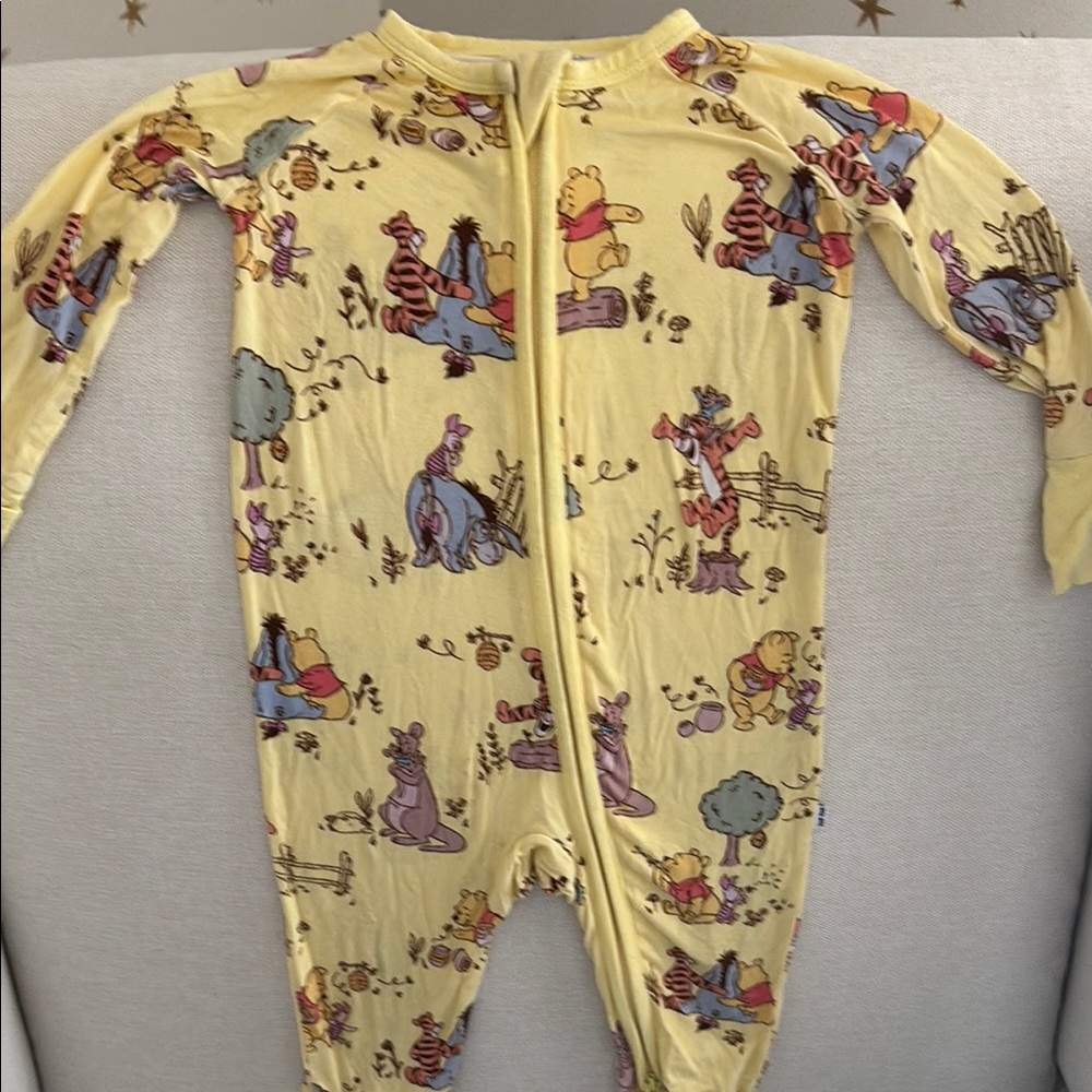 Disney Winnie the Pooh Yellow Kids One Piece